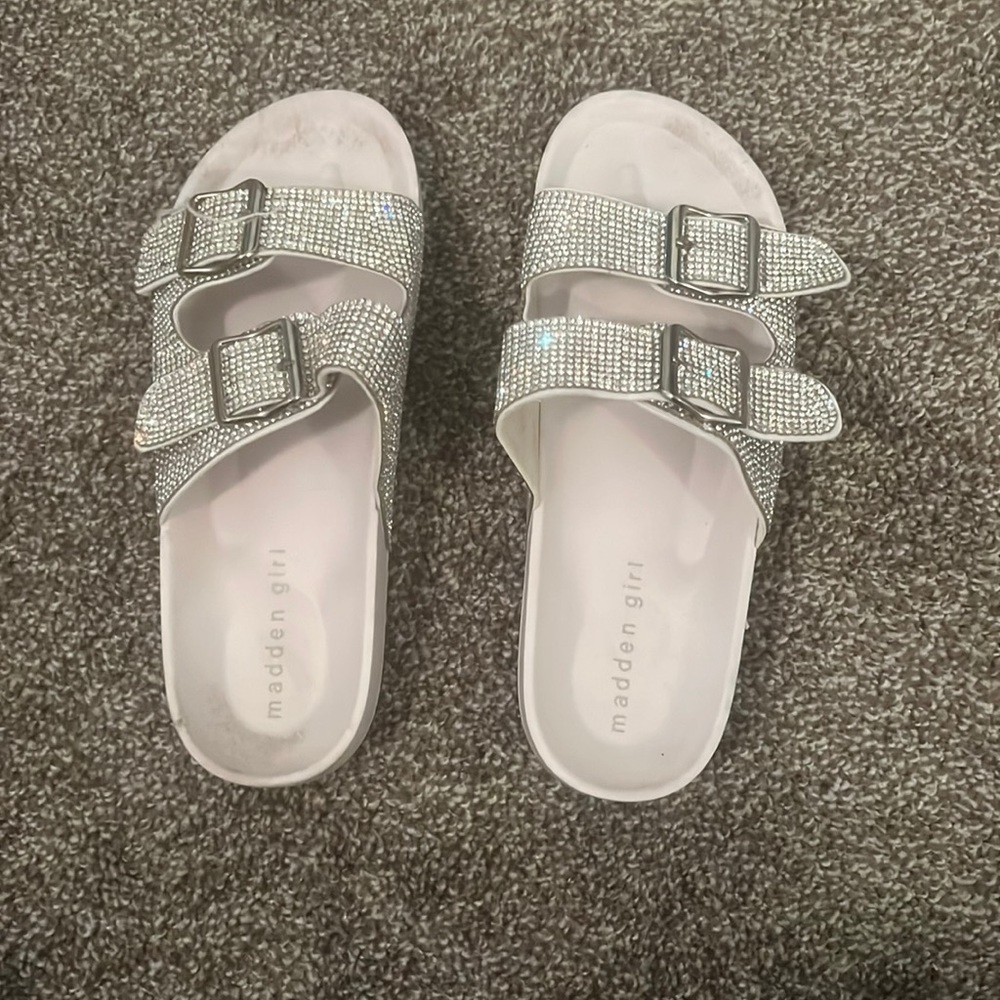 Madden girl slip on sandals